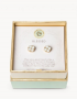 Sea La Vie Blessed Stud Earrings Gold