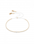 Twinkle Beaded Choker Gold and Pearl